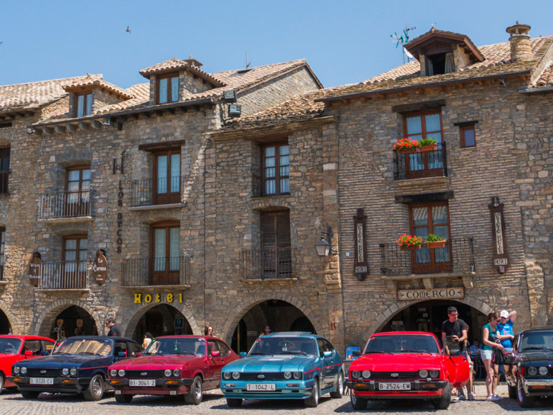 Plaza de Ainsa - Ainsa (Huesca)