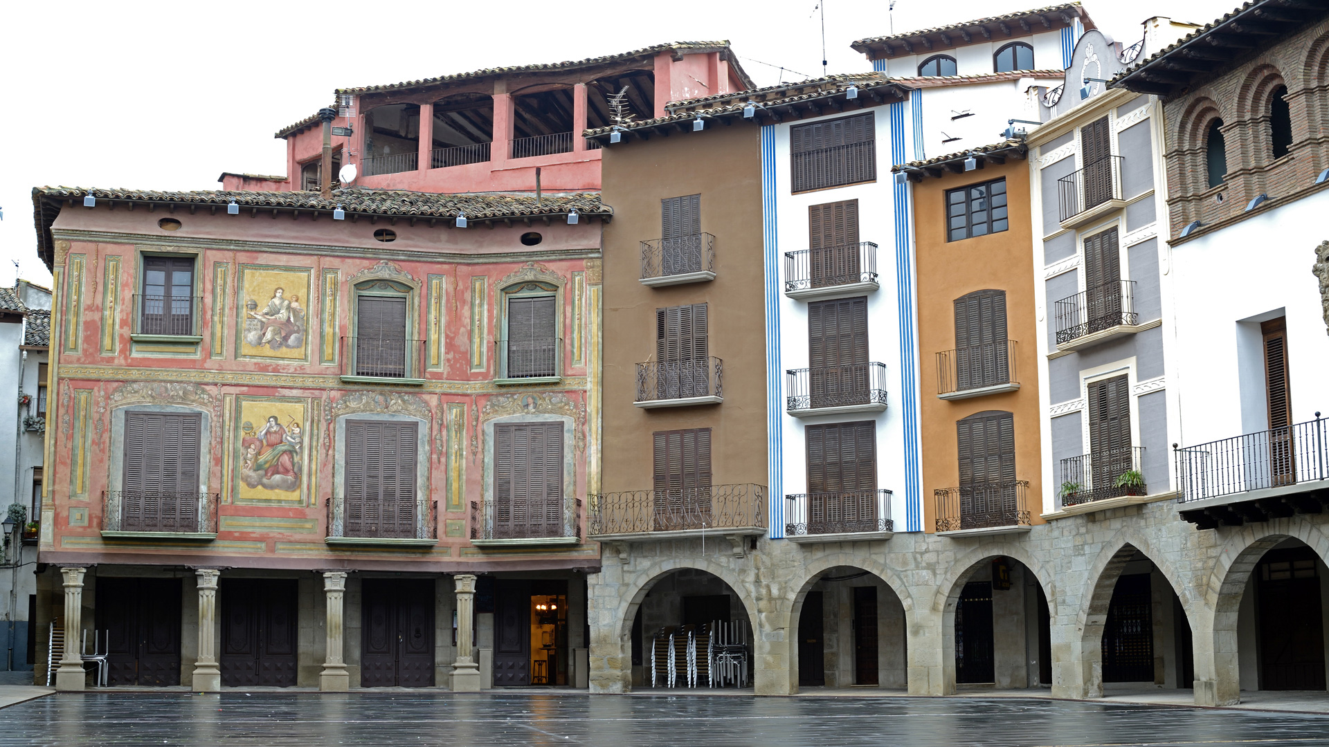 Plaza Mayor de Graus - Graus (Huesca)