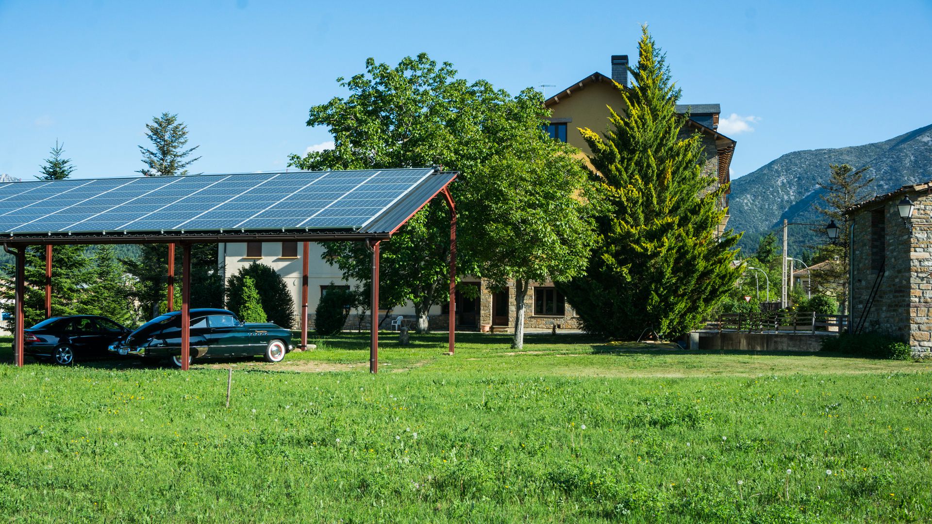 Ökologisches Hotel, wir sind unabhängig und bemühen uns, den Klimawandel aufzuhalten